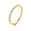 The Classic Shared-Prong Half Eternity Band