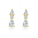 The Diamond Cascade Drop Earrings