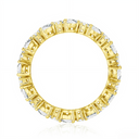 The Emerald & Round Alternating Ring