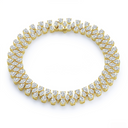 The Golden Laurel Diamond Bracelet
