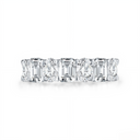 The Harmony - Oval and Emerald Cut Mixed Eternity Band