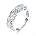 The Harmony - Oval and Emerald Cut Mixed Eternity Band