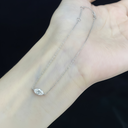 The Marquise Solitaire Chain Bracelet