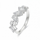 The Mixed Fancy Cut Ring