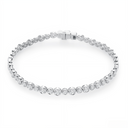 The Modern Bezel Tennis Bracelet