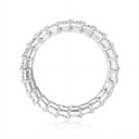 The North-South Marquise Eternity Band