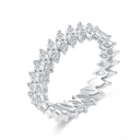 The North-South Marquise Eternity Band