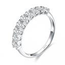 The Oval Diamond Eternity Band