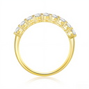 The Oval Diamond Eternity Band
