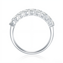 The Oval Diamond Eternity Band