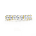 The Oval Diamond Eternity Band