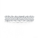 The Oval Diamond Eternity Band