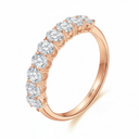 The Oval Diamond Eternity Band