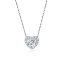 The Romantic Heart Halo Pendant