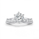 The Royal Tiara Engagement Ring