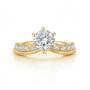 The Royal Tiara Engagement Ring