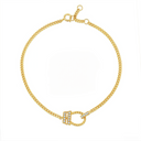 The Twisted Rope & Pave Bracelet