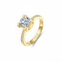 Bullhead Setting Pavé Lab Diamond Ring - SparkLab Gems