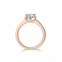 Bullhead Setting Pavé Lab Diamond Ring - SparkLab Gems