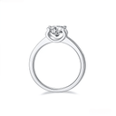 Bullhead Setting Pavé Lab Diamond Ring - SparkLab Gems