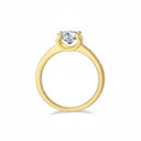 Bullhead Setting Pavé Lab Diamond Ring - SparkLab Gems