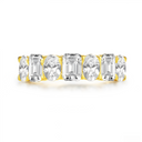 Glamorous Mixed - Cut Diamond Eternity Band