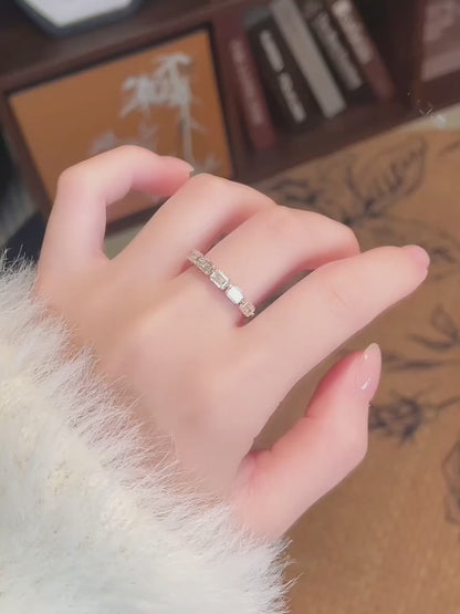1.77 ctw Celestial Emerald-Cut Lab-Grown Diamond Band in 18K Yellow Gold – APYFR0334-Y video
