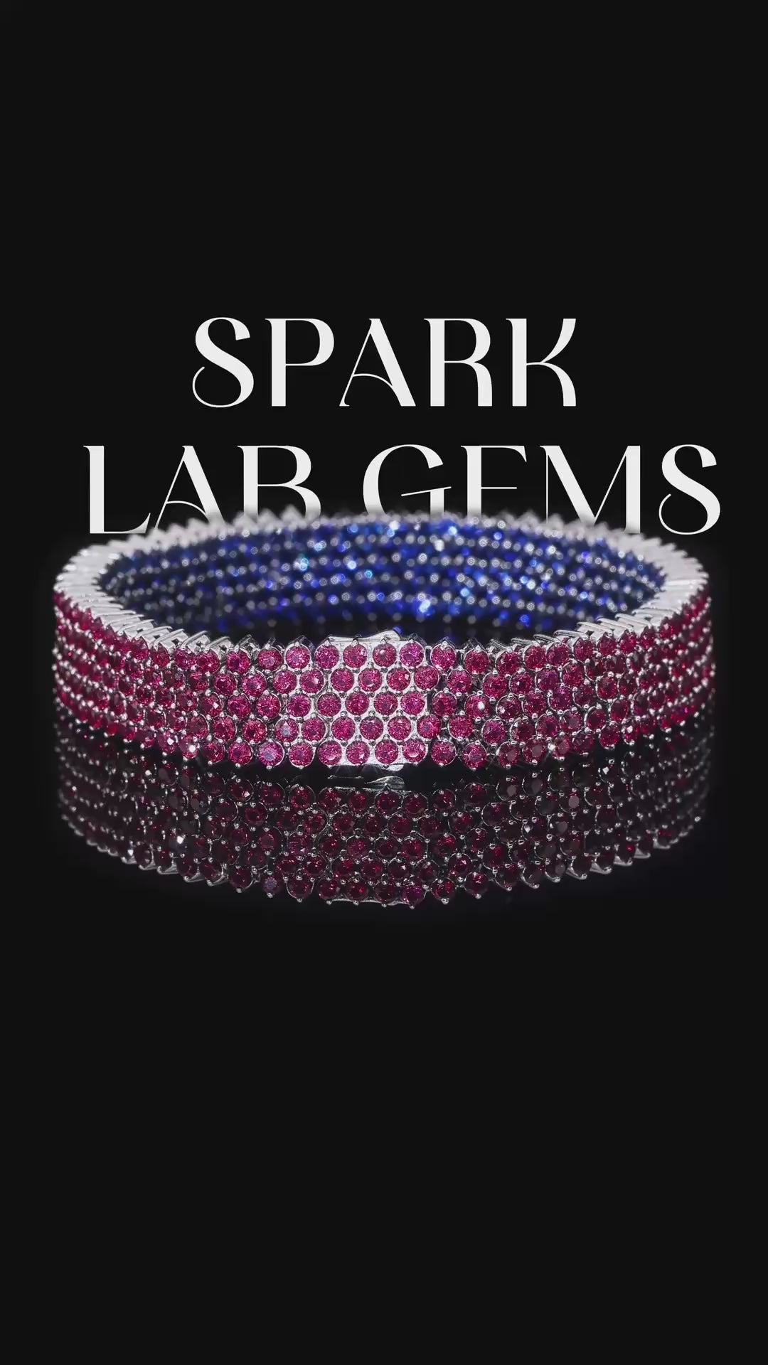 The Reversible Classic ruby and sapphire bracelet video