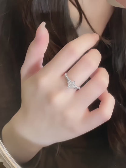 1.27 ct Celestial Marquise-Cut Lab-Grown Diamond Ring in PT950 Platinum – APYFR0262-PT video