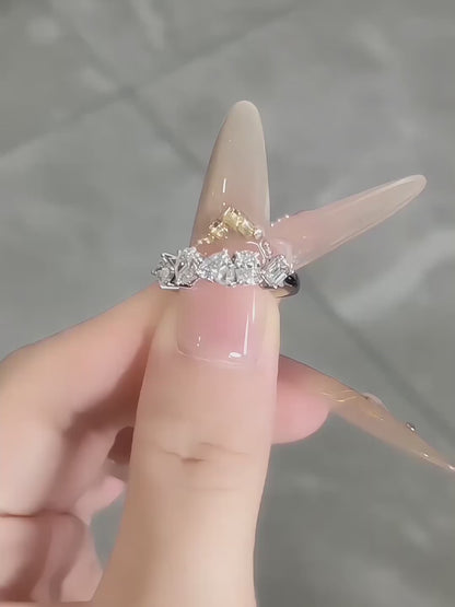 1.09 ctw Mixed-Cut Lab-Grown Diamond Band in PT950 Platinum – APYFR0179-PT video