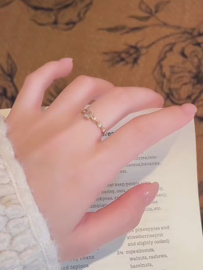 0.32 ct Celestial Emerald-Cut Lab-Grown Diamond Ring in 18K Yellow Gold – APYFR0352-Y video