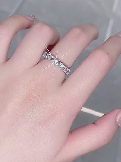 0.51 ctw Round-Cut Lab-Grown Diamond Band in PT950 Platinum – APYFR0030-PT video