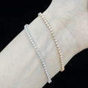 The 3 - Prong Diamond Tennis Bracelet - SparkLab Gems