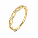 The Braided Vine Stack Ring - SparkLab Gems