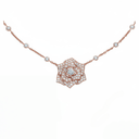 The Camellia Pave Pendant - SparkLab Gems