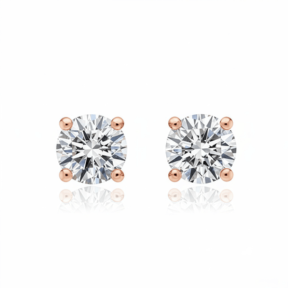 The Classic Brilliance Earrings - SparkLab Gems
