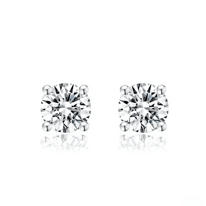 The Classic Brilliance Earrings - SparkLab Gems