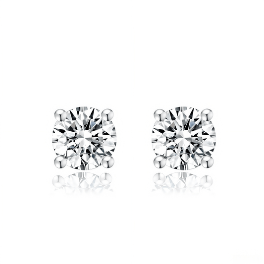 The Classic Brilliance Earrings - SparkLab Gems