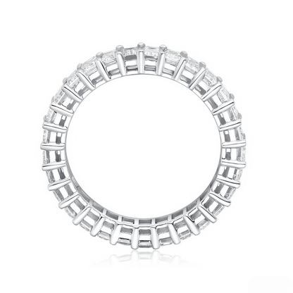 The Classic Emerald Eternity Band - SparkLab Gems