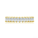 The Classic Emerald Eternity Band - SparkLab Gems