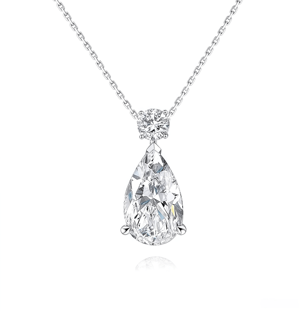 The Classic Pear Drop Pendant - SparkLab Gems