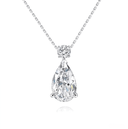The Classic Pear Drop Pendant - SparkLab Gems