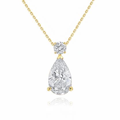 The Classic Pear Drop Pendant - SparkLab Gems