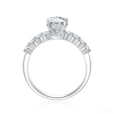 The Classic Round Pave Engagement Ring - SparkLab Gems