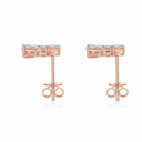 The Diamond Cascade Drop Earrings - SparkLab Gems