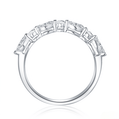 The Diamond Vine Wedding Band - SparkLab Gems