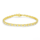 The Diamond XOXO Bracelet - SparkLab Gems