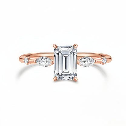 The Emerald Botanical Ring - SparkLab Gems