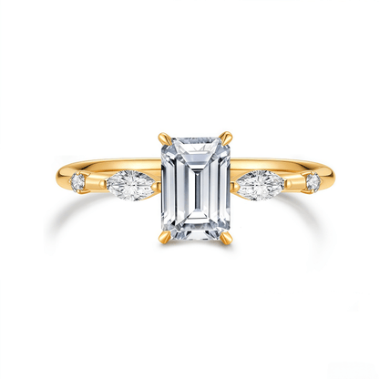 The Emerald Botanical Ring - SparkLab Gems
