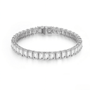 The Emerald Cut Tennis Bracelet - SparkLab Gems
